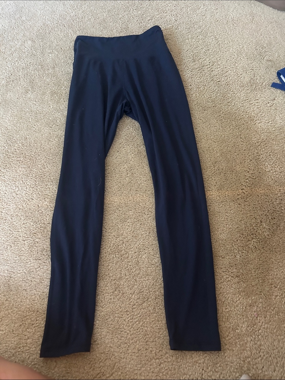 Navy High-Waist Leggings